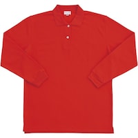 クロダルマ クロダルマ レディース長袖ポロシャツ レッド LL 25441L70LL 1着