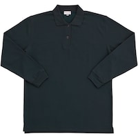 クロダルマ クロダルマ レディース長袖ポロシャツ ブラック LL 25441L49LL 1着