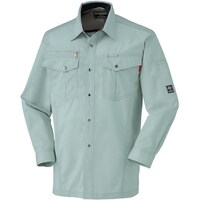 クロダルマ クロダルマ 長袖シャツ パウダグリーン 3L 25593853L 1着