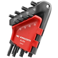 FACOM社 FACOM 8pc.トルクス・キーレンチセット(ホルダー付き)89.JP8A 89.JP8A 1個