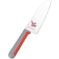 江部松商事 EBM 正広 こども庖丁 24344 うさぎ(レッド)左きき用 13cm 2893521 1本