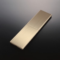 石黒製作所 プラパート スライドカバーコンセント・ダブル ステンレスカバー 電源/USB(給電) ゴールド G131SUCEGD 1個