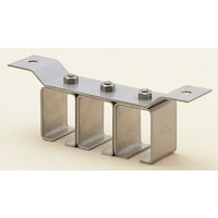 ヤボシ ヤボシ 天井受三連(ステンレス製) 3号 S3T3 1個