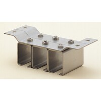 ヤボシ ヤボシ 天井継受三連(ステンレス製) 4号 S4TT3 1個