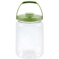 江部松商事 EBM プラスチック 果実酒びん R型 2.4L グリーン 2864820 1個