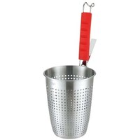 江部松商事 EBM UK 188 シリコン柄 カラーハンドルてぼ L レッド 1272390 1個