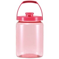 江部松商事 EBM プラスチック カラー果実酒びん R型 2.4L ピンク 1170400 1個