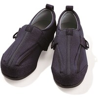 徳武産業 あゆみ つま先ひろびろサポート 7E ネイビー L(23.0ー23.5CM) 70580450041 1足