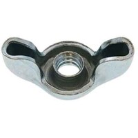 サンコー SUNCO 三価ホワイト プレス蝶ナット(高形 D=25 1/4(D=25 (500本入) N00001528020000003 1箱(500本)