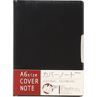 ナカバヤシ ナカバヤシ カバーノートタップリポケツトA6/80枚 PBA601D 1冊