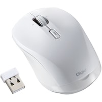 ナカバヤシ ナカバヤシ 高速スク小型無線静音3ボタンBlueLEDマウス/ホワイト MUSRKT162W 1個