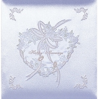 ナカバヤシ ナカバヤシ フエルアルバム婚礼用 ハッピーマリッジ ホワイト OLK107NW 1冊