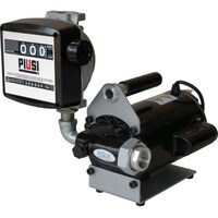 アクアシステム アクアシステム 流量計付電動ハンディポンプ (100V) オイル 油 K33EV100 1台