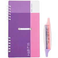 ナカバヤシ ナカバヤシ ハビット マーカー&ノート B6slim/3 NWSB6013 1冊