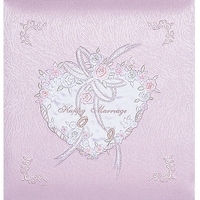 ナカバヤシ ナカバヤシ フエルアルバム婚礼用 ハッピーマリッジ ピンク OLK107NP 1冊