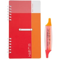 ナカバヤシ ナカバヤシ ハビット マーカー&ノート B6slim/2 NWSB6012 1冊