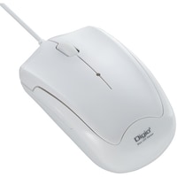 ナカバヤシ ナカバヤシ 有線静音3ボタンBlueLEDマウス ホワイト MUSUKT124W 1個