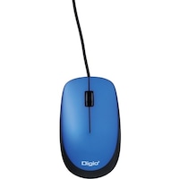 ナカバヤシ ナカバヤシ 有線3ボタン光学式マウス/ブルー MUSUKT114BL 1個