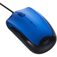 ナカバヤシ ナカバヤシ 有線静音3ボタンBlueLEDマウス ブルー MUSUKT124BL 1個