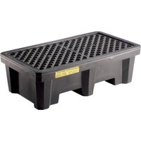 エーエム・プロダクツ pig ピグスタンダードポリスピルコンテイメントパレット 2ドラム缶用 PAK605 1台