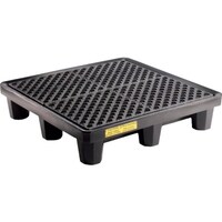 エーエム・プロダクツ pig ピグスタンダードポリスピルコンテイメントパレット 4ドラム缶用 PAK606 1台