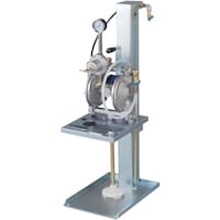 アネスト岩田 アネスト岩田 エアレス塗装機用パーツ 中形ダイヤフラムペイントポンプ 18L角缶用昇降スタンド式 DPS120LBN 1台