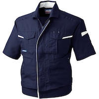 ソウワ 桑和 941 半袖ブルゾン ネイビー 6L 94116L 1着