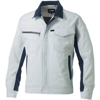 ソウワ SOWA 962 長袖ブルゾン シルバーグレー LL 96222LL 1着