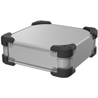 タカチ電機工業 タカチ コーナーガード付EMCシールドケース AUGE882520SB 1台