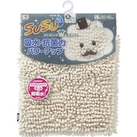 山崎産業 コンドル バスマット スウスウ抗菌ストロングW 50×80 オフホワイト 191178 1枚