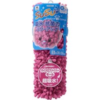 山崎産業 コンドル バスマット スウスウ抗菌ストロングW 36×50カジュアルピンク 189953 1枚
