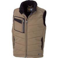 ソウワ G.G. 5106 防寒ベスト ブラウン 4L 5106814L 1着