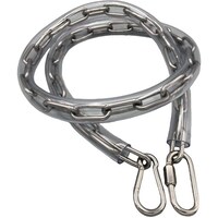 パーツ ラクテム 溶接チェーン ステンレス 線径4mm 5M AKフック・リングキャッチ・保護チューブ付 WCSRAT5 1本