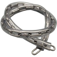 パーツ ラクテム 溶接チェーン ステンレス 線径4mm 1M 保護チューブ付 WCST1 1本