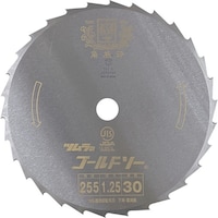 ツムラ 刈払機用刈刃 笹刈刃 ミガキ 305×1.25×40P 1433 1枚