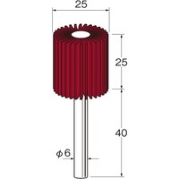 リューター リューター セラミックフラップサンダー S1014 1袋(2本)