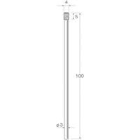 リューター リューター 軸付電着ボラゾン砥石 N1927 1袋(1本)