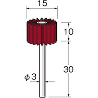 リューター リューター セラミックフラップサンダー S0624 1袋(3本)