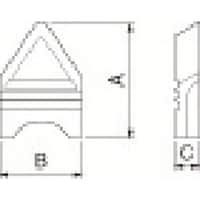 京セラ 京セラ 部品 チップブレーカ CB17 1個
