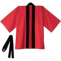 ソウワ 桑和 21010 イベントハッピ レッド キッズフリーサイズ 2101043JF 1着