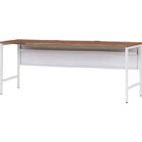 ダイシン DAISHIN レクタ デスク 基本タイプ ホワイトフレーム 1800×450×700 FD184507WMPB 1台