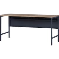 ダイシン DAISHIN レクタ デスク 基本タイプ ブラックフレーム 1500×450×720 FD154507BMPB 1台