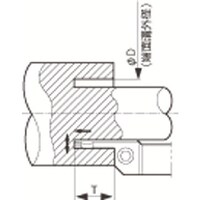 京セラ 京セラ 多機能・端面溝入れ加工用ホルダ KFMS KFMSR2020K1502204 1個