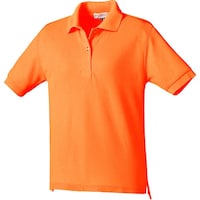 クロダルマ クロダルマ レディース半袖ポロシャツ(脇スリット) オレンジ LL 26441L28LL 1着