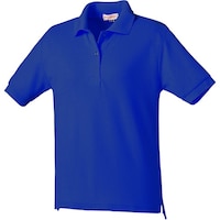 クロダルマ クロダルマ レディース半袖ポロシャツ(脇スリット) ブルー S 26441L10S 1着