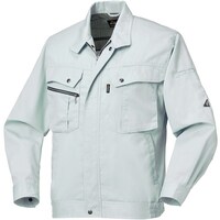 クロダルマ クロダルマ 長袖ジャンパー シルバーグレー 4L 254931404L 1着