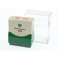 サンビー SANBY クイックスタンパーF親展タテ赤 QFT9 1個