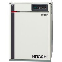 日立産機システム 日立産機 パッケージオイルフリーベビコンLE,圧力式 3相200V(50/60HZ) PO0.4LETN 1台