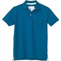 クロダルマ クロダルマ 半袖ポロシャツ(脇スリット) ダークブルー M 2644713M 1着