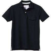 クロダルマ クロダルマ 半袖ポロシャツ(脇スリット) ブラック 3L 26447493L 1着